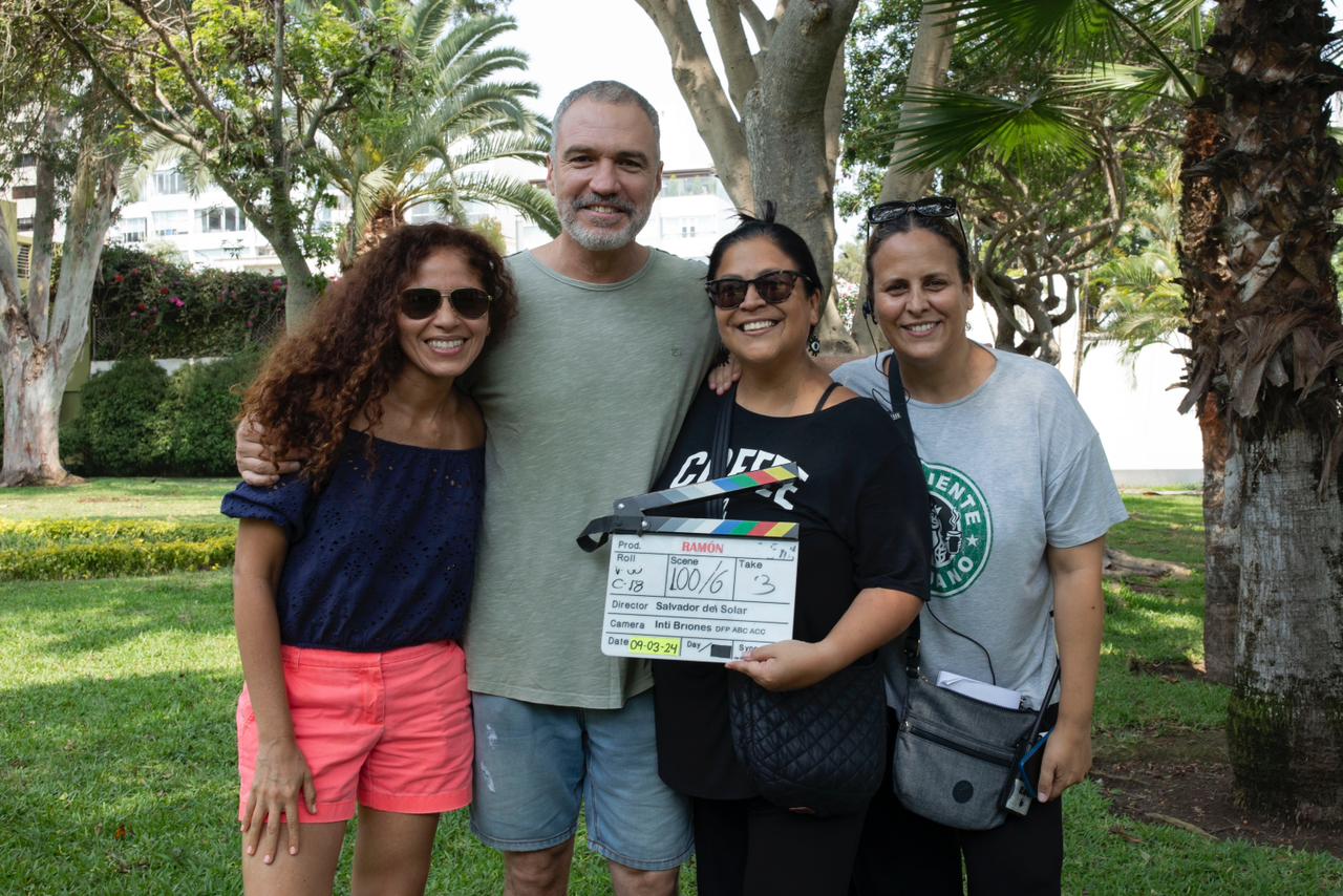 Salvador del Solar, Enid Campos, Enrica Pérez, and Zarela Flores in Ramón y Ramón (2024)