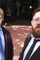 Nick Frost and Rupert Grint in Sick Note (2017)