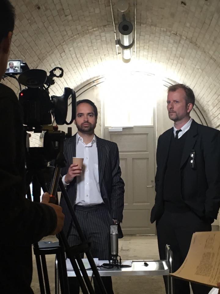 Karim Theilgaard and Michael Robdrup in Eksperimentet (2016)