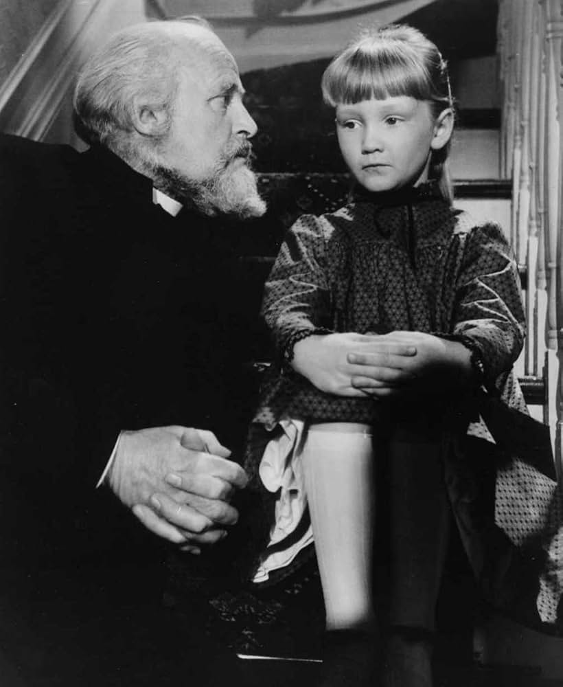 Karen Dotrice and Laurence Naismith in The Three Lives of Thomasina (1963)