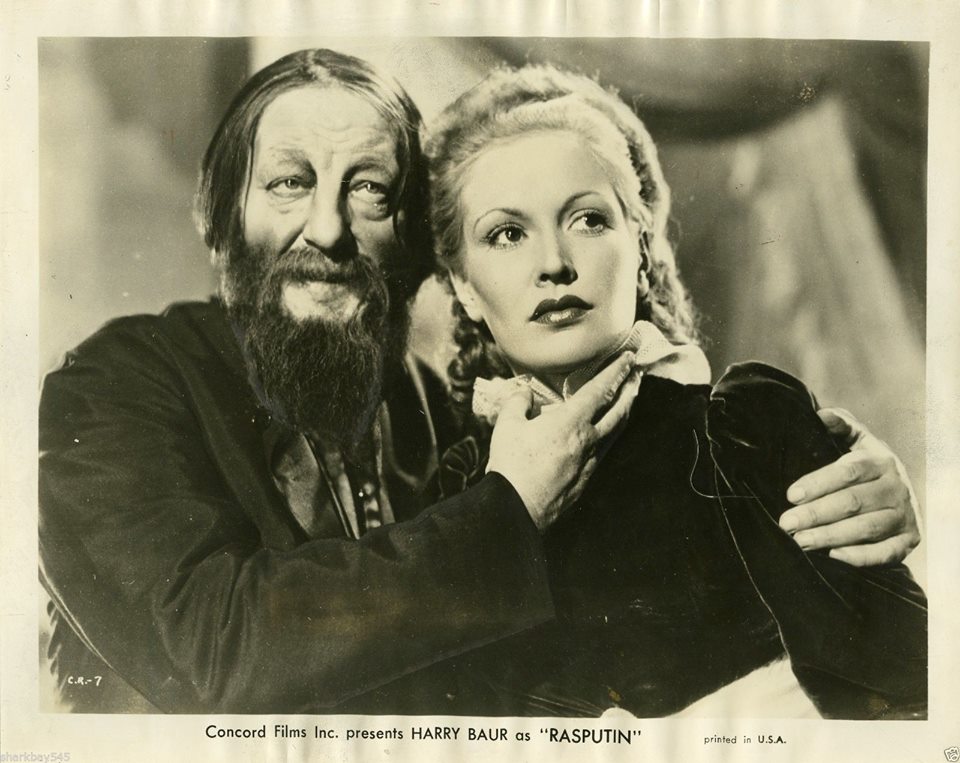 Harry Baur and Carine Nelson in Rasputin (1938)