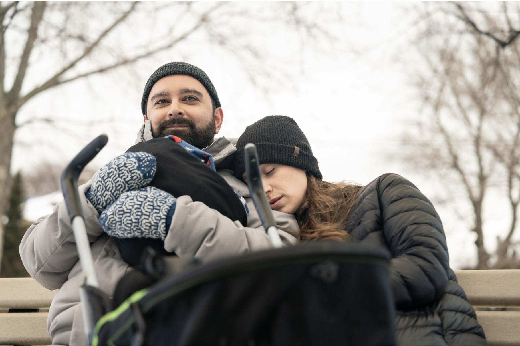 Katherine Fogler and Izad Etemadi in Plant Daddy (2023)