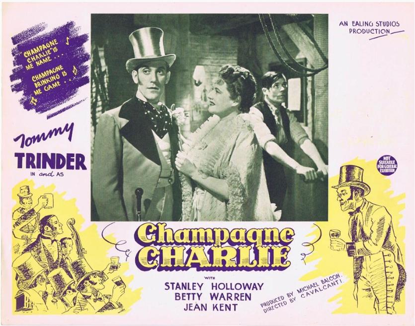 Tommy Trinder and Betty Warren in Champagne Charlie (1944)