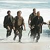 Andre Jacobs, Toby Stephens, Tom Hopper, and Richard Lothian in Black Sails (2014)