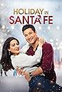 Mario Lopez and Emeraude Toubia in Holiday in Santa Fe (2021)