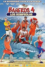 Emilio Disi, Pablo Granados, Pachu Peña, Fredy Villarreal, Mariano Iúdica, Karina Jelinek, Nazareno Móttola, and Fátima Florez in Bañeros 4: Los rompeolas (2014)