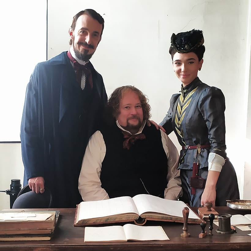 Pier Luigi Pasino, Ulisse Provolo, and Matilda De Angelis in The Law According to Lidia Poët (2023)