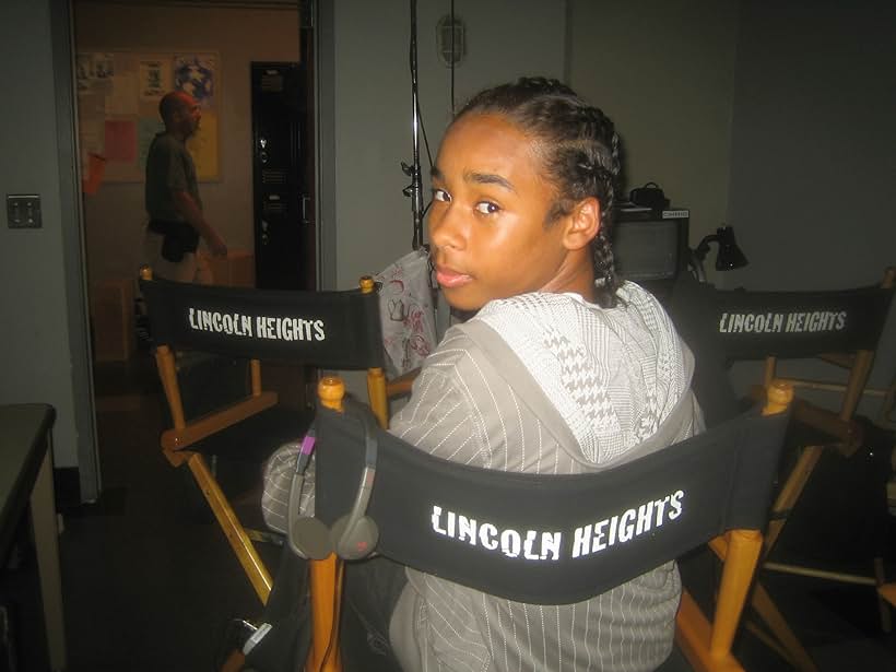 Zachary Isaiah Williams - BTS on the set of Lincoln Heights