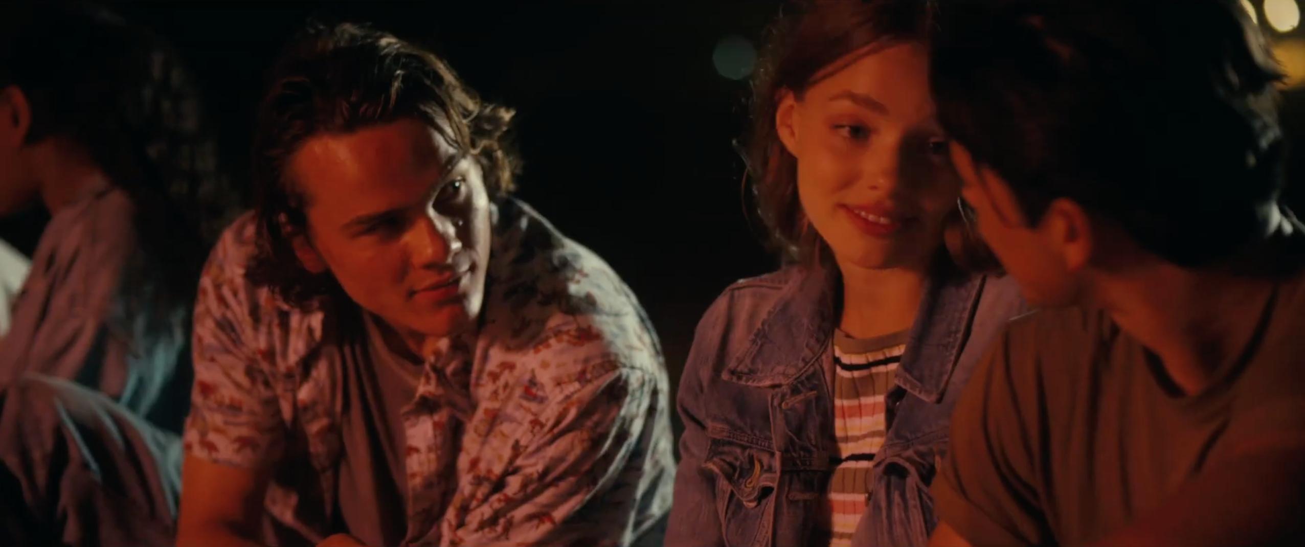 Alex Neustaedter, Keean Johnson, and Kristine Froseth in Low Tide (2019)