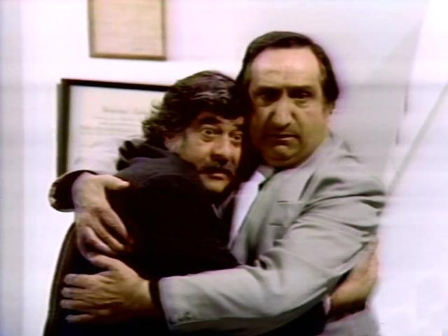 Harvey Lembeck and Al Molinaro in It's a Bird... It's a Plane... It's Superman! (1975)