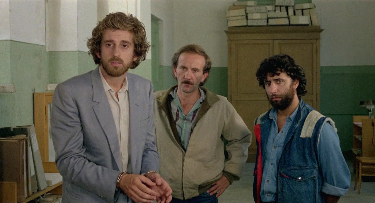 Nicola Di Pinto and Nanni Moretti in Bianca (1984)