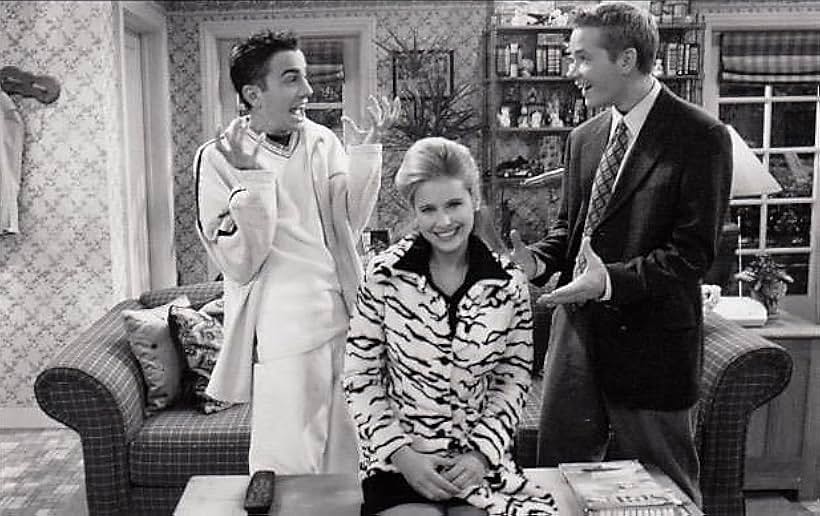 Ami Dolenz, Corbin Allred, and Mike Damus in Teen Angel (1997)