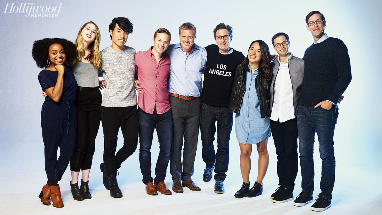 Eugene Lee Yang, Kelsey Darragh, Ned Fulmer, Keith Habersberger, Zach Kornfeld, Quinta Brunson, and Ashly Perez