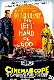 Humphrey Bogart and Gene Tierney in The Left Hand of God (1955)