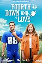 Pascale Hutton and Ryan Paevey in Fourth Down and Love (2023)