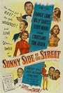 Toni Arden, Lynn Bari, Jerome Courtland, Billy Daniels, Frankie Laine, Audrey Long, Terry Moore, William Tracy, and Dick Wesson in Sunny Side of the Street (1951)