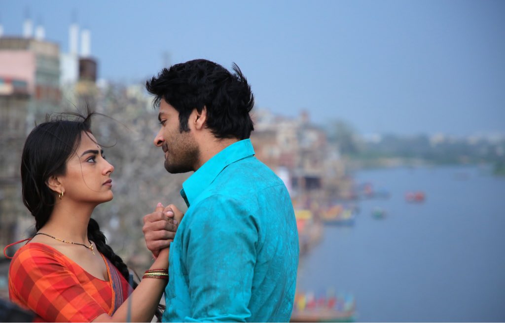 Ali Fazal and Shraddha Srinath in Milan Talkies (2019)