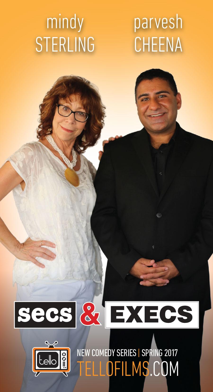 Mindy Sterling and Parvesh Cheena in Secs & Execs (2017)