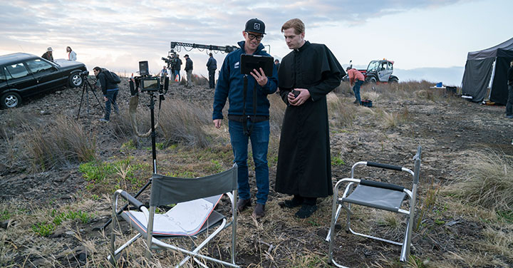 Sam Reid in Lambs of God (2019)