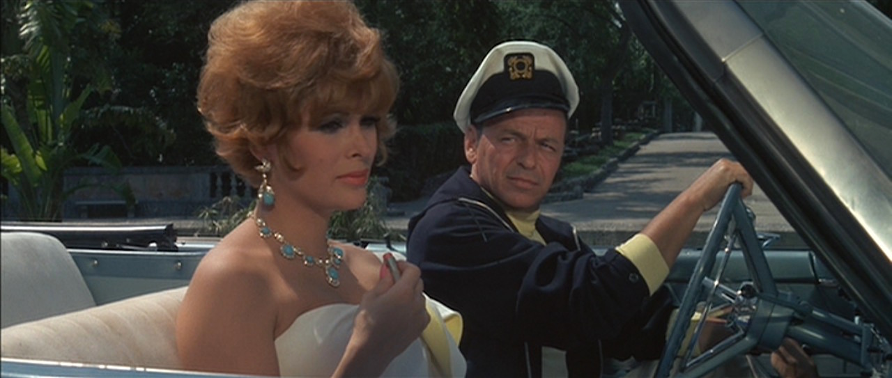 Frank Sinatra and Jill St. John in Tony Rome (1967)