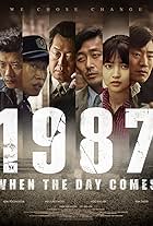 Yoo Hae-jin, Park Hee-soon, Ha Jung-woo, Kim Yoon-seok, Lee Hee-joon, and Kim Tae-ri in 1987: When the Day Comes (2017)