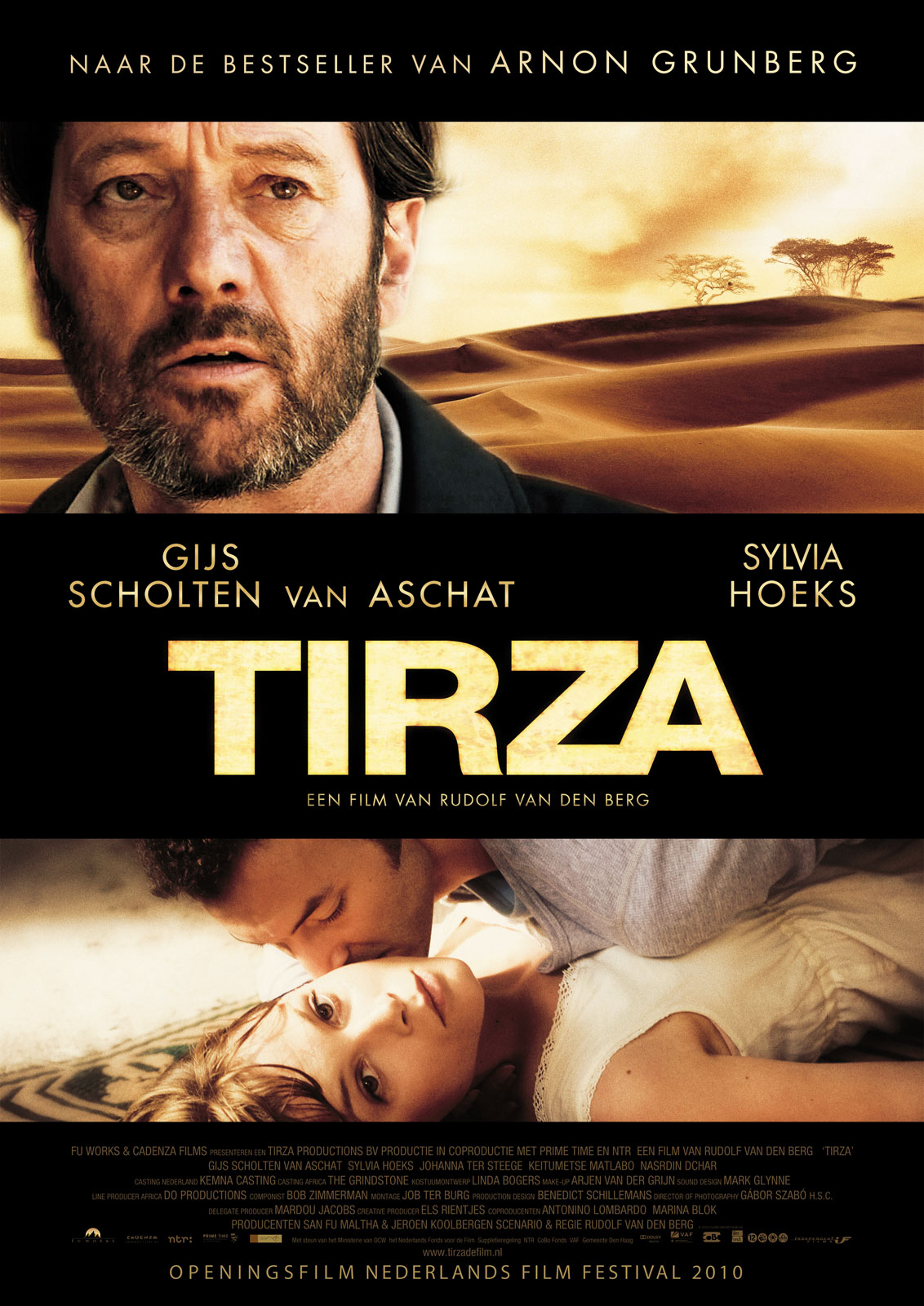 Gijs Scholten van Aschat, Nasrdin Dchar, and Sylvia Hoeks in Tirza (2010)