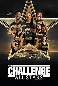 Rachel Robinson, Brad Fiorenza, Derek M. Chavez, Cara Maria Sorbello, Leroy Garrett, Averey Tressler, Tony Raines, and Kam Williams in The Challenge: All Stars (2021)