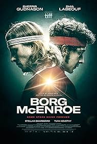 Sverrir Gudnason and Shia LaBeouf in Borg vs. McEnroe (2017)