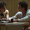 Jurnee Smollett and Miles Teller in Spiderhead (2022)