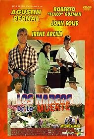 Irene Arcila, Agustín Bernal, Roberto 'Flaco' Guzmán, Antonio Álvarez, and John Solis in Los narcos de la muerte (1997)