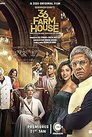 Sanjay Mishra, Vijay Raaz, Flora Saini, and Amol Parashar in 36 Farmhouse (2022)