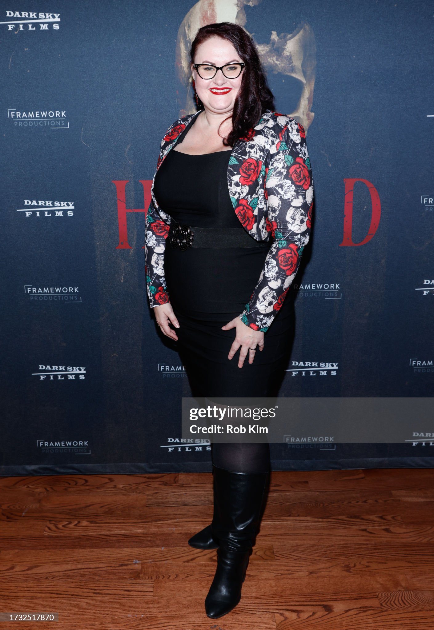 Lori Kay attends the New York premiere of "Herd" at Midnight Theatre on October 12, 2023 in New York City.