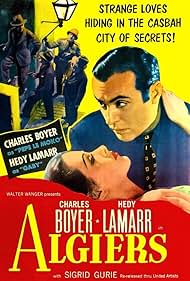 Charles Boyer and Hedy Lamarr in Algiers (1938)