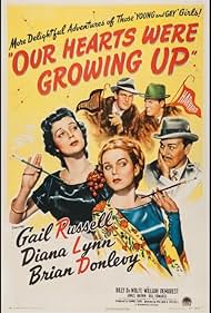 Brian Donlevy, James Brown, Bill Edwards, Diana Lynn, and Gail Russell in Our Hearts Were Growing Up (1946)