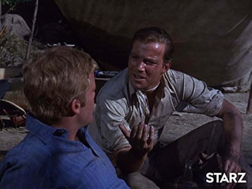 William Shatner and Doug McClure in The Virginian (1962)