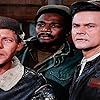 Bob Crane, Ivan Dixon, and Larry Hovis in Hogan's Heroes (1965)