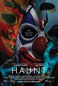 Damian Maffei, Justin Marxen, Terri Partyka, and Chaney Morrow in Haunt (2019)