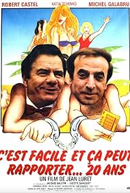 Robert Castel and Michel Galabru in C'est facile et ça peut rapporter... 20 ans (1983)