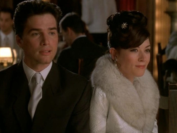 Matthew Settle and Justine Waddell in The Mystery of Natalie Wood (2004)