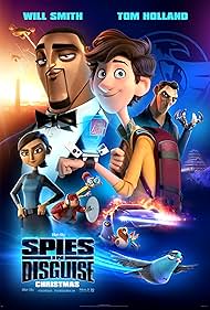 Will Smith, Rashida Jones, Ben Mendelsohn, DJ Khaled, Karen Gillan, and Tom Holland in Spies in Disguise (2019)