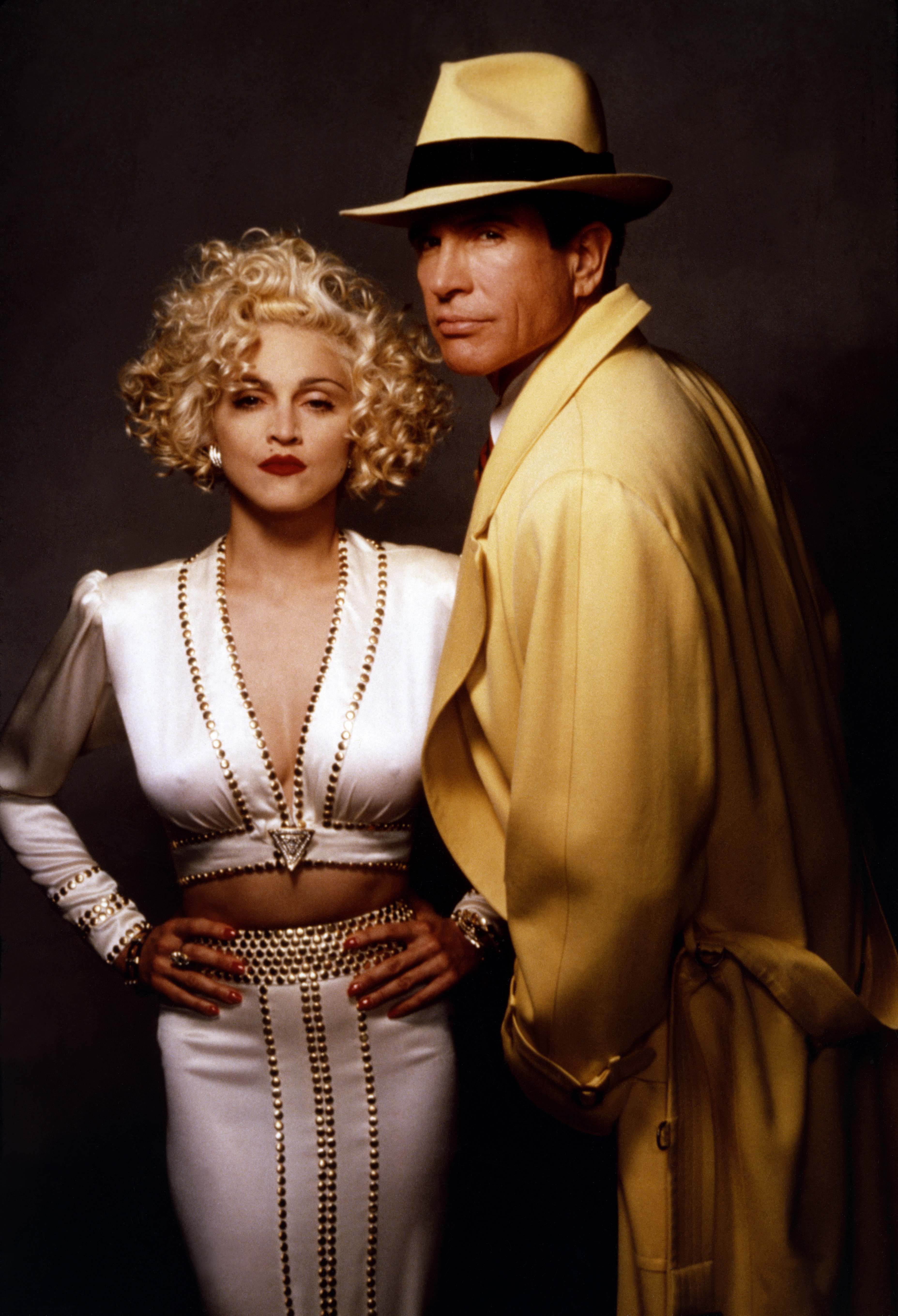 Madonna and Warren Beatty in Dick Tracy (1990)