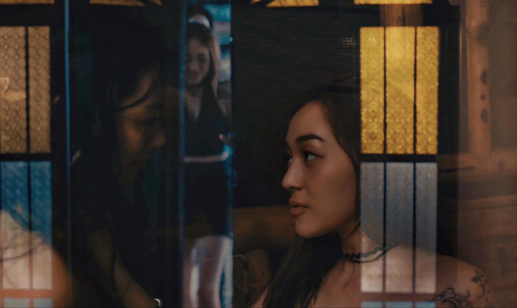 Yen Durano and Audrey Avila in Eks (2024)