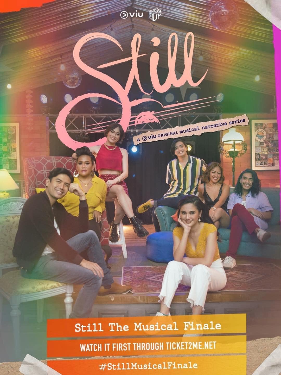 Lance Reblando, Mike Shimamoto, Abe Autea, Bituin Escalante, Christian Bautista, Julie Anne San Jose, and Gab Pangilinan in Still (2021)