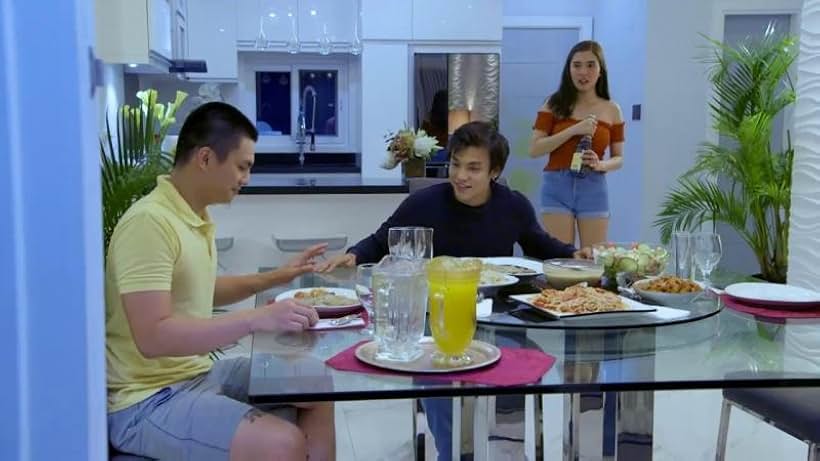 Alex Diaz, Anjo Damiles, and Analyn Barro in While You Were Forgetting (2021)