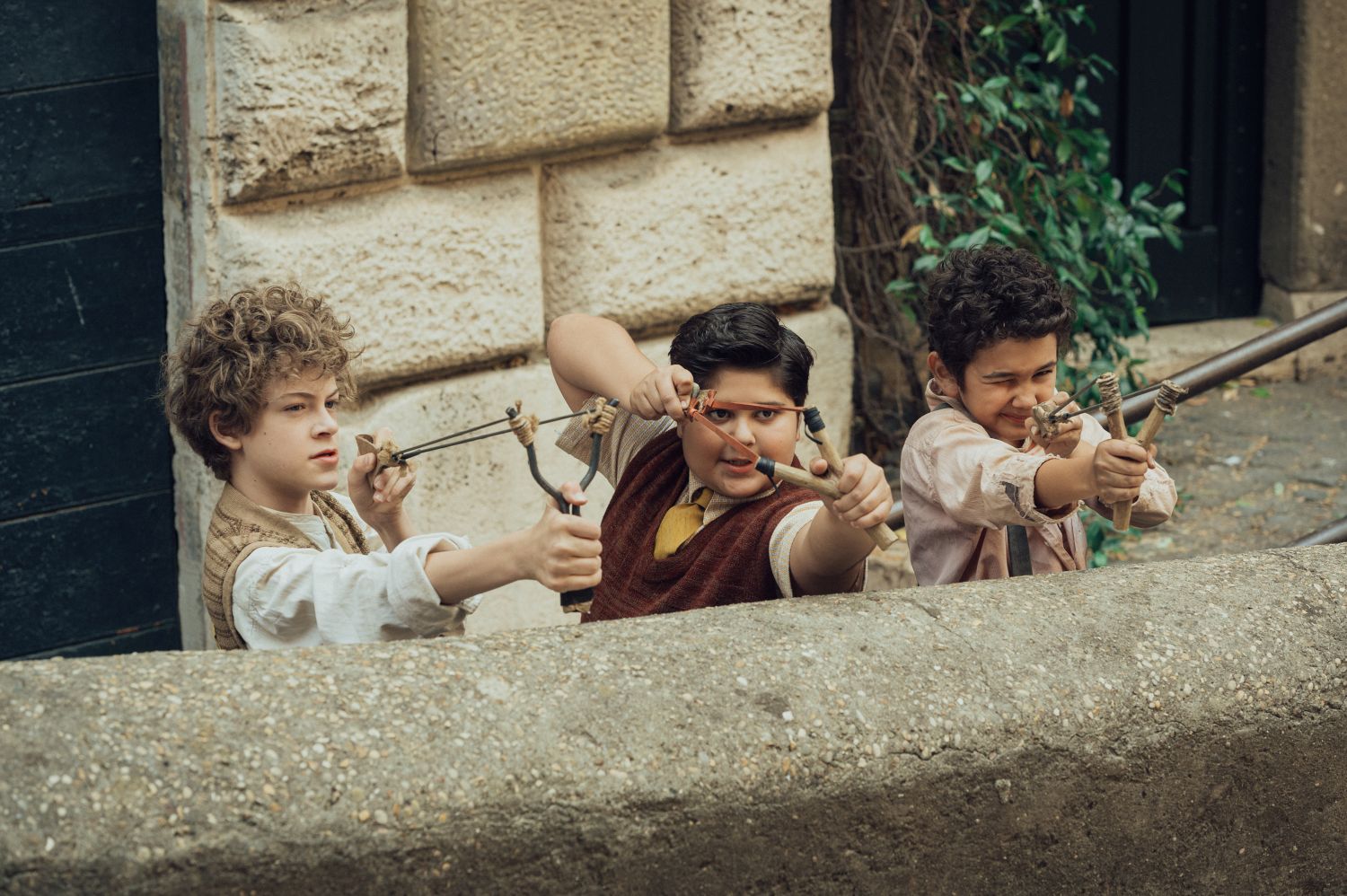 Lorenzo McGovern Zaini, Alessio Di Domenicantonio, and Vincenzo Sebastiani in L'ultima volta che siamo stati bambini (2023)