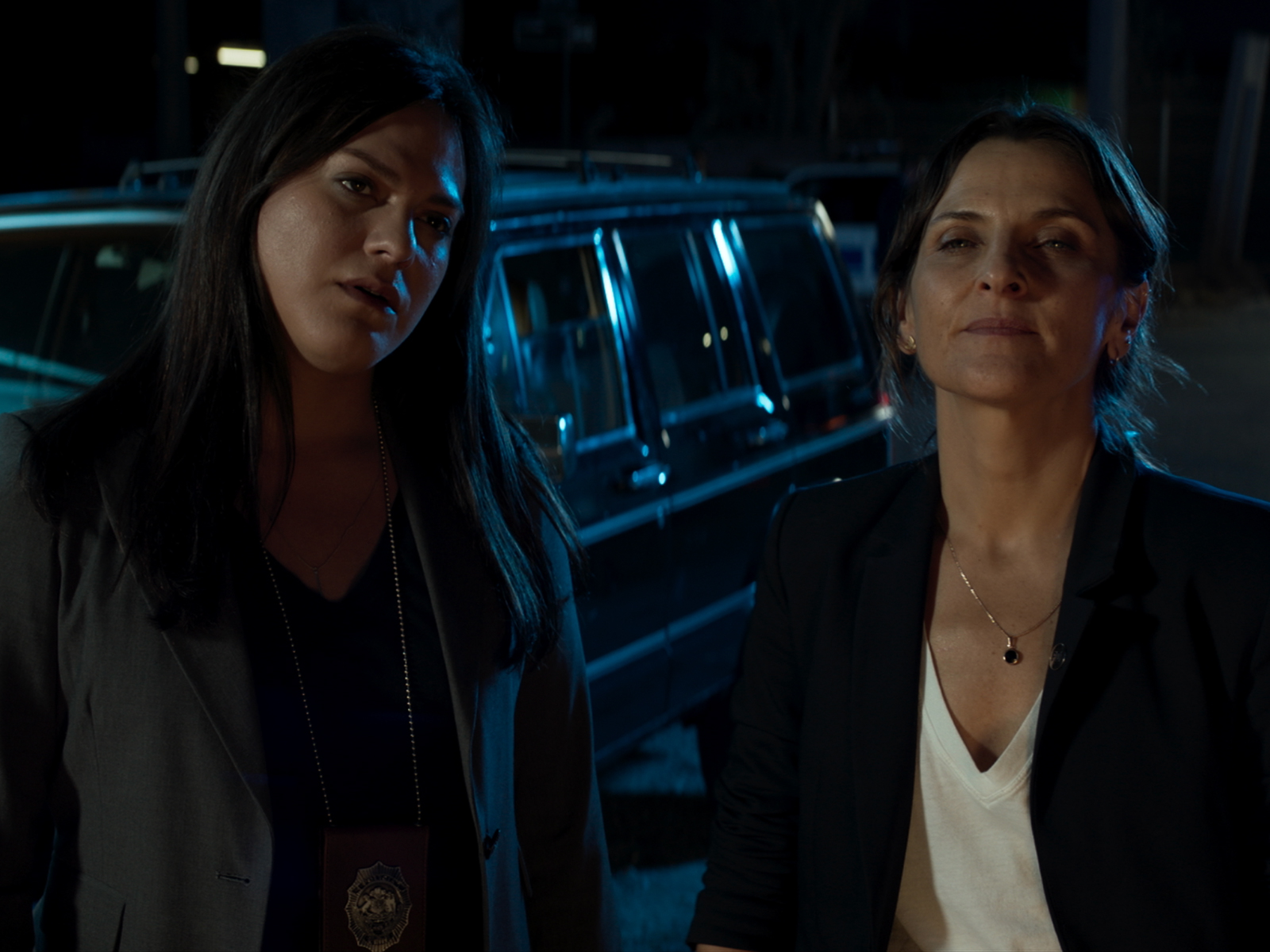 Antonia Zegers and Daniela Vega in La Jauría (2019)