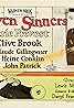 Seven Sinners (1925) Poster