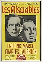 Charles Laughton and Fredric March in Les Misérables (1935)