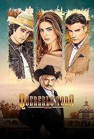 Víctor González, Manuel Ojeda, Michelle Renaud, and Danilo Carrera in Quererlo todo (2020)