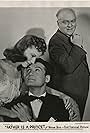 George Reeves, Jan Clayton, and Grant Mitchell in Father Is a Prince (1940)